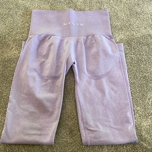 NVGTN purple leggings- XS